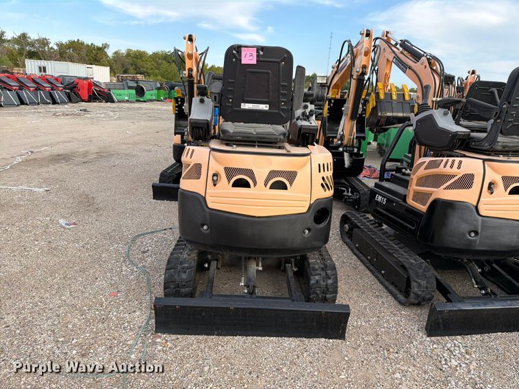 image for item EU1546 2024 Erie Industries EM15 mini excavator
