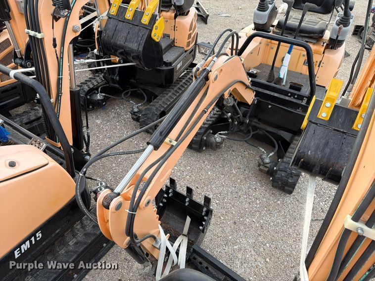 image for item EU1546 2024 Erie Industries EM15 mini excavator