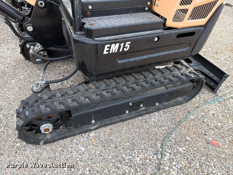image for item EU1546 2024 Erie Industries EM15 mini excavator