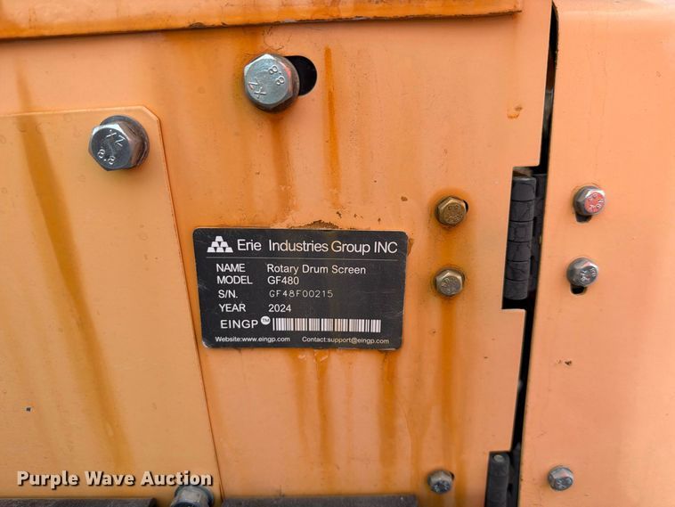 image for item EU1546 2024 Erie Industries EM15 mini excavator