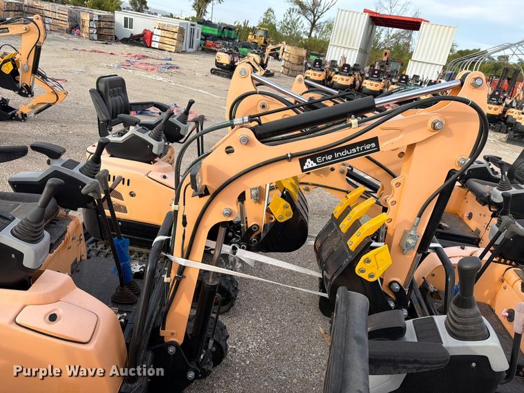 image for item EU1547 2024 Erie Industries EM15 mini excavator