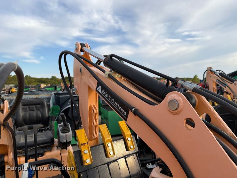image for item EU1547 2024 Erie Industries EM15 mini excavator