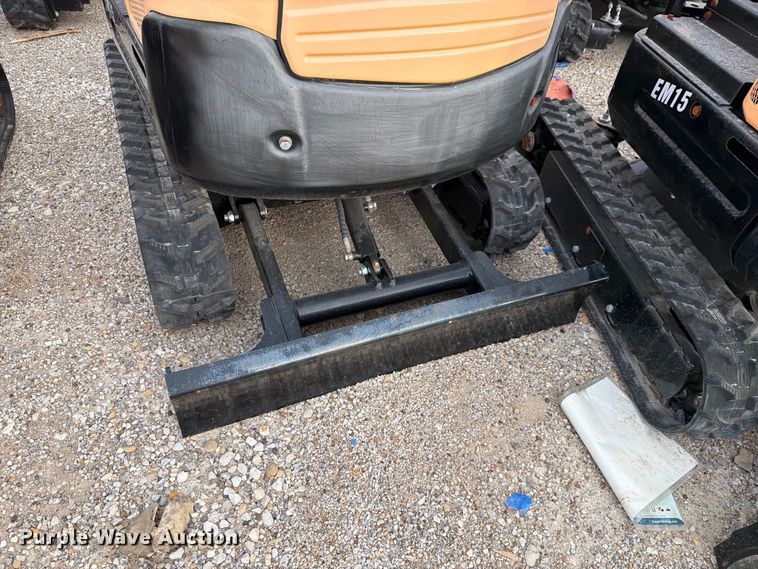 image for item EU1547 2024 Erie Industries EM15 mini excavator