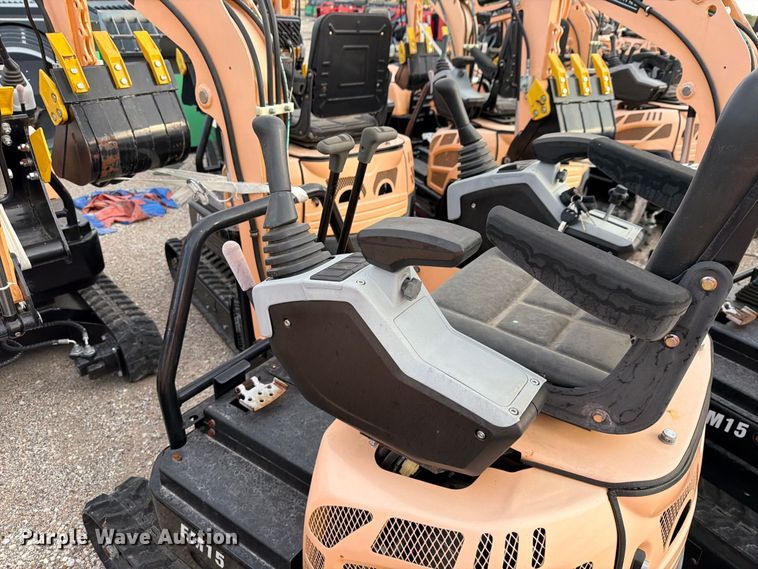 image for item EU1547 2024 Erie Industries EM15 mini excavator