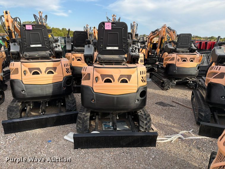 image for item EU1548 2024 Erie Industries EM15 mini excavator