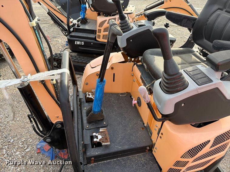 image for item EU1548 2024 Erie Industries EM15 mini excavator