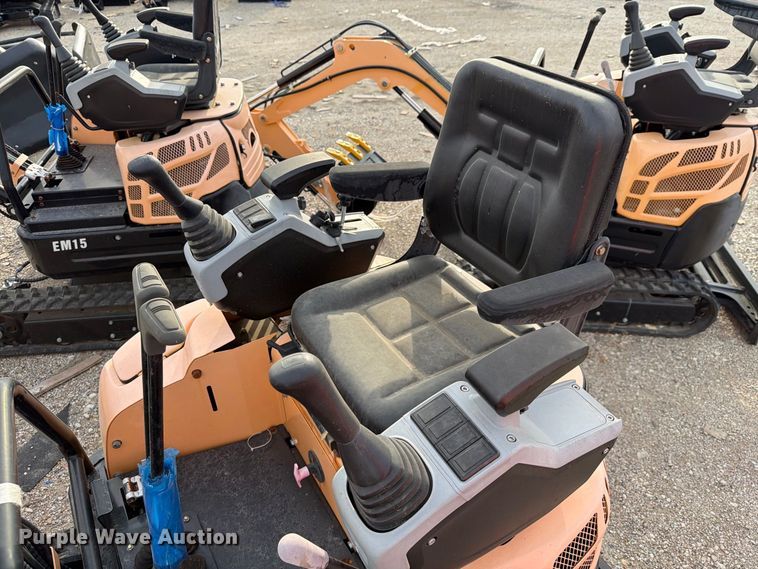 image for item EU1548 2024 Erie Industries EM15 mini excavator