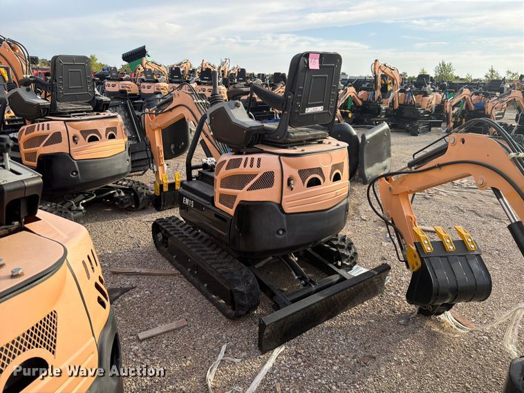 image for item EU1549 2024 Erie Industries EM15 mini excavator