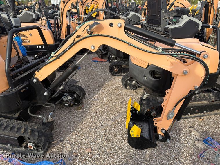 image for item EU1549 2024 Erie Industries EM15 mini excavator