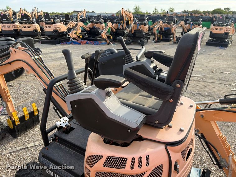 image for item EU1549 2024 Erie Industries EM15 mini excavator