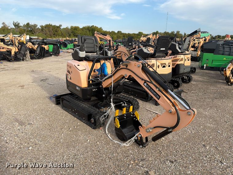 image for item EU1550 2024 Erie Industries EM15 mini excavator