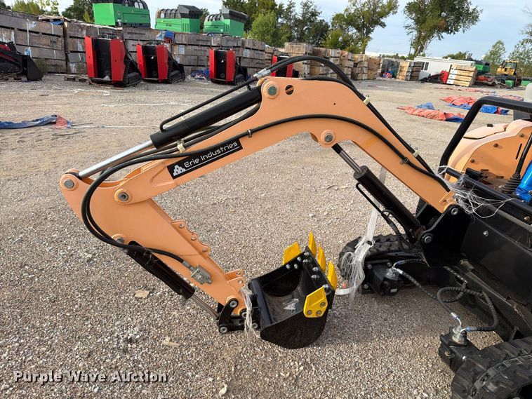 image for item EU1550 2024 Erie Industries EM15 mini excavator