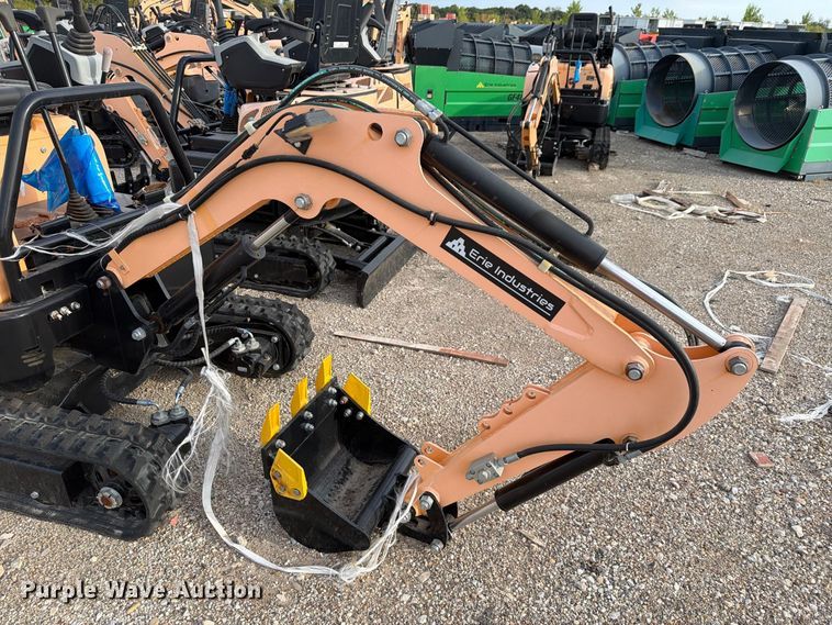 image for item EU1550 2024 Erie Industries EM15 mini excavator