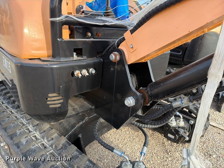 image for item EU1550 2024 Erie Industries EM15 mini excavator