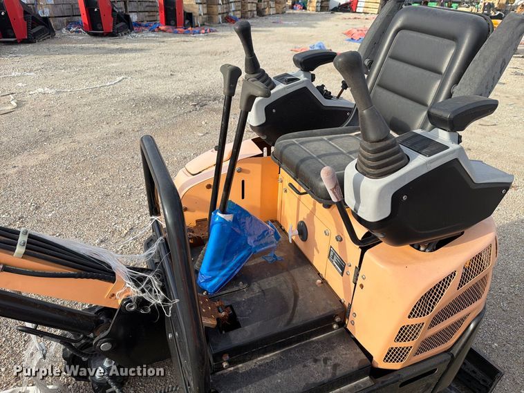 image for item EU1550 2024 Erie Industries EM15 mini excavator