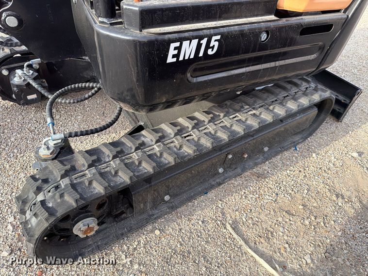 image for item EU1550 2024 Erie Industries EM15 mini excavator