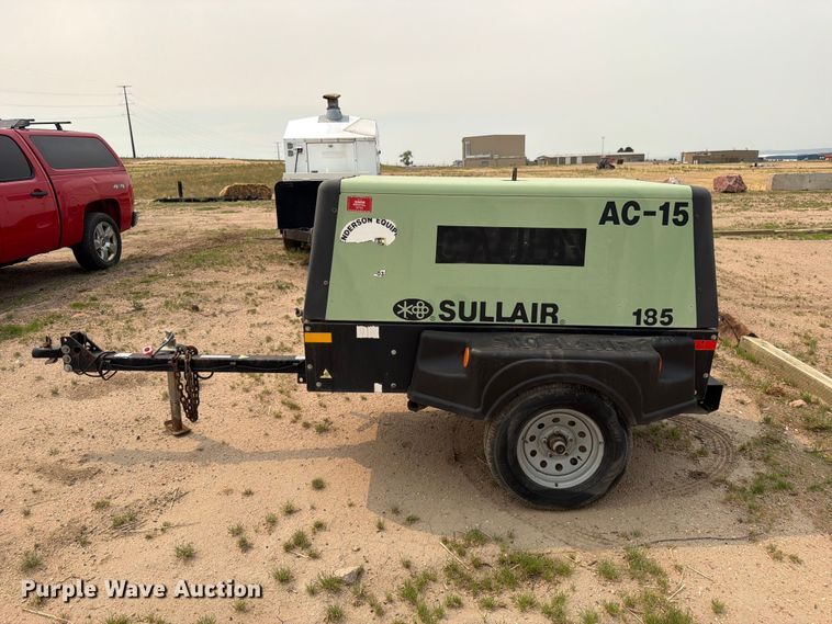 image for item EW2149 2014 Sullair 185DPQ CAi4 EPA air compressor