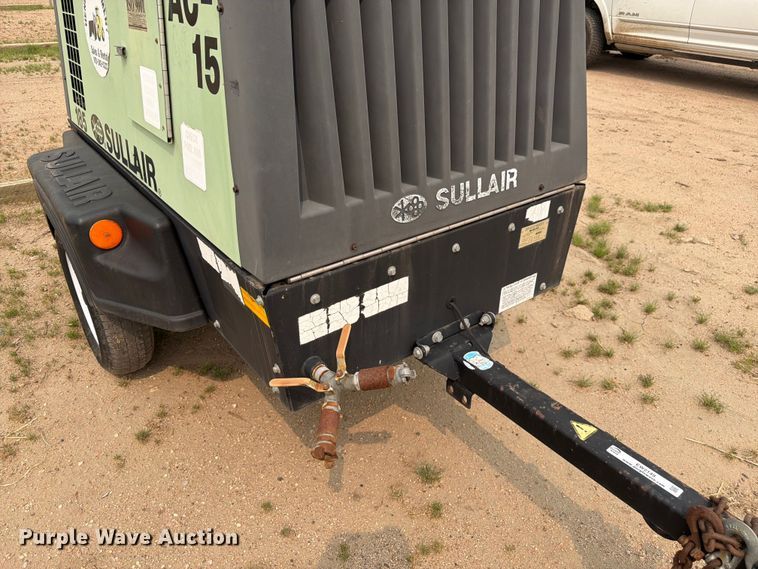 image for item EW2149 2014 Sullair 185DPQ CAi4 EPA air compressor