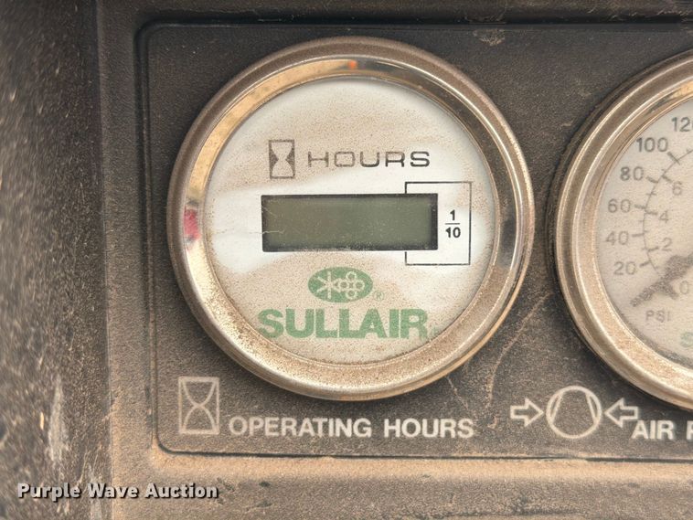 image for item EW2149 2014 Sullair 185DPQ CAi4 EPA air compressor