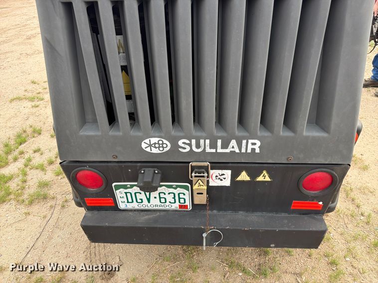 image for item EW2149 2014 Sullair 185DPQ CAi4 EPA air compressor