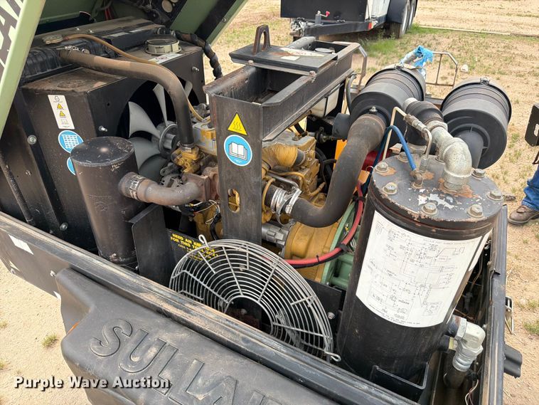 image for item EW2149 2014 Sullair 185DPQ CAi4 EPA air compressor
