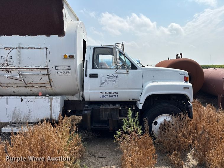 image for item EW4187 1991 Chevrolet refuse truck