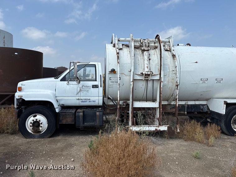 image for item EW4187 1991 Chevrolet refuse truck