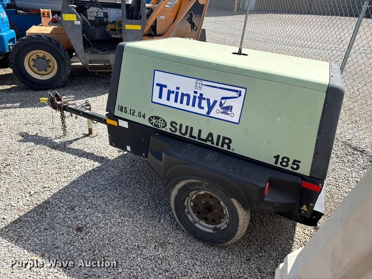 image for item EW4368 Sullair 185DPQ air compressor