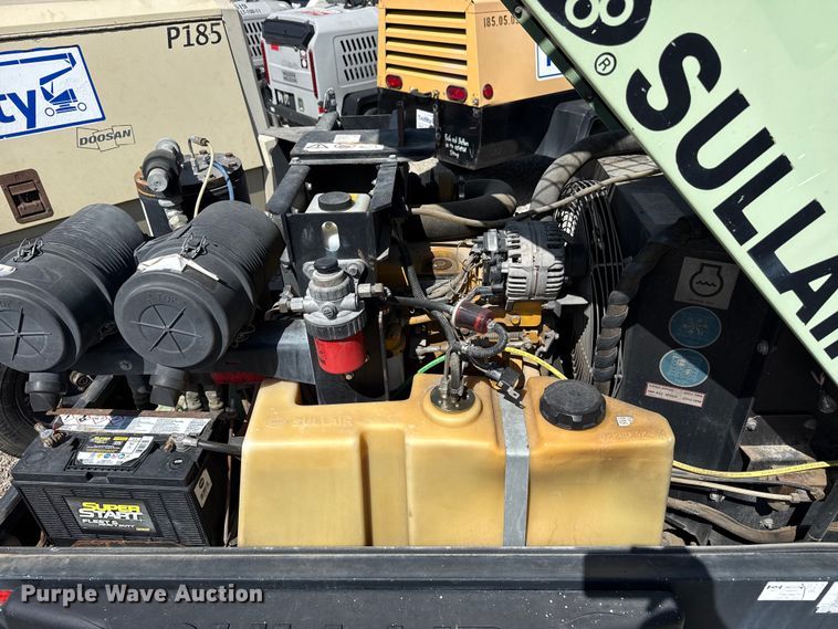 image for item EW4368 Sullair 185DPQ air compressor
