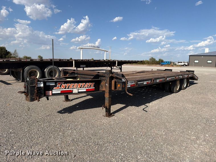 image for item EW8699 2012 Interstate equipment trailer
