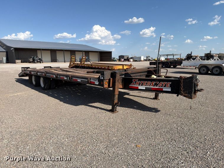 image for item EW8699 2012 Interstate equipment trailer