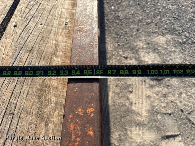 image for item EW8700 2000 Belshe DT-255 equipment trailer