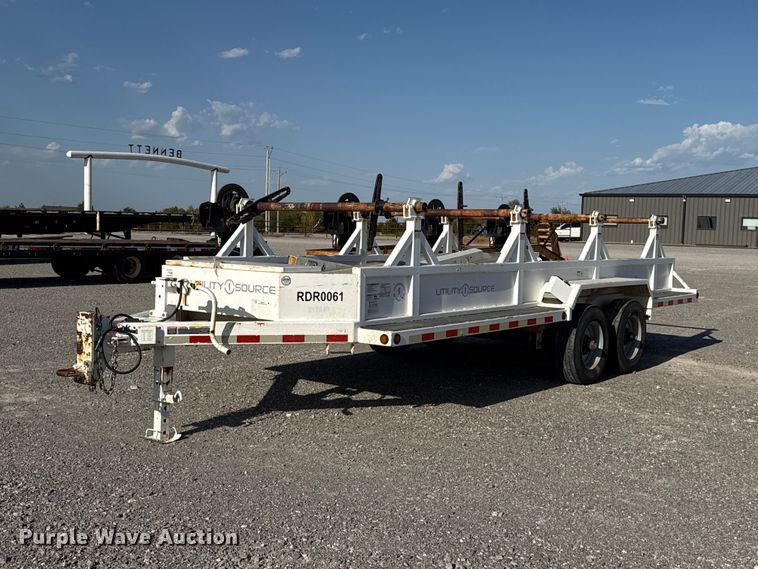 image for item EW8701 2015 Brook's Brothers  4RT 202-10KE reel trailer