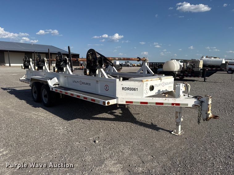 image for item EW8701 2015 Brook's Brothers  4RT 202-10KE reel trailer
