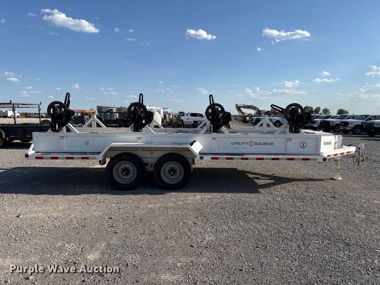 image for item EW8701 2015 Brook's Brothers  4RT 202-10KE reel trailer