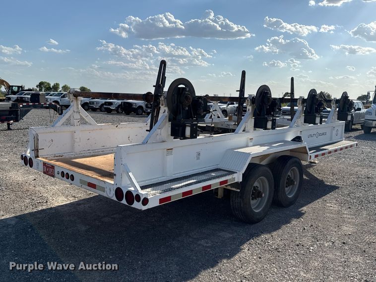 image for item EW8701 2015 Brook's Brothers  4RT 202-10KE reel trailer