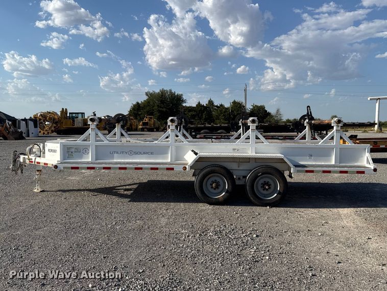 image for item EW8701 2015 Brook's Brothers  4RT 202-10KE reel trailer