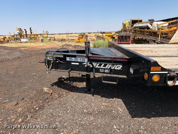 image for item EW8751 2019 Felling FT-20-2 LP equipment trailer
