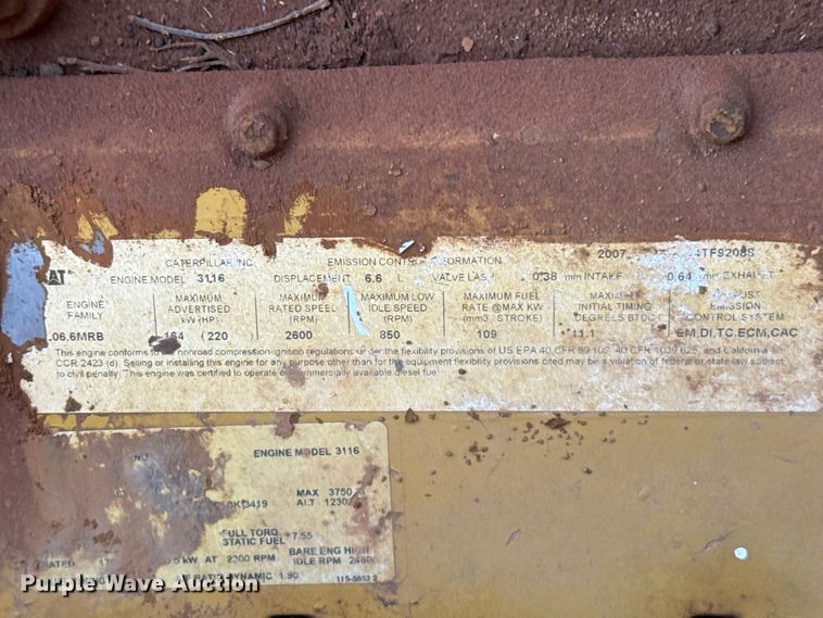 image for item EW8773 2008 Caterpillar 613C II elevating scraper