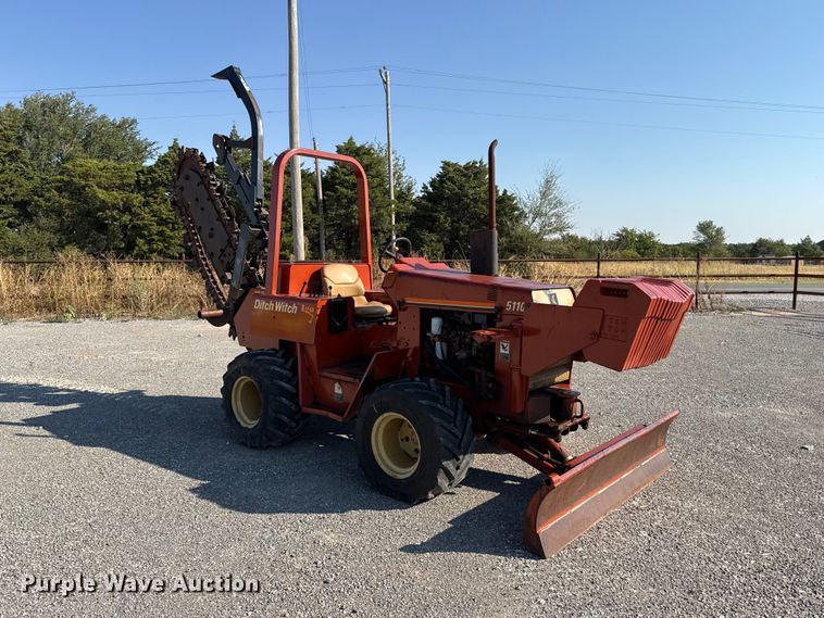 image for item EW8774 1995 Ditch Witch 5110DD trencher