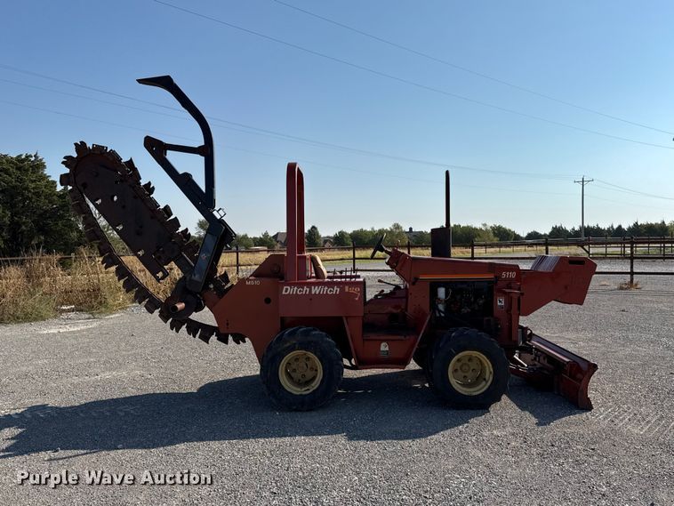 image for item EW8774 1995 Ditch Witch 5110DD trencher