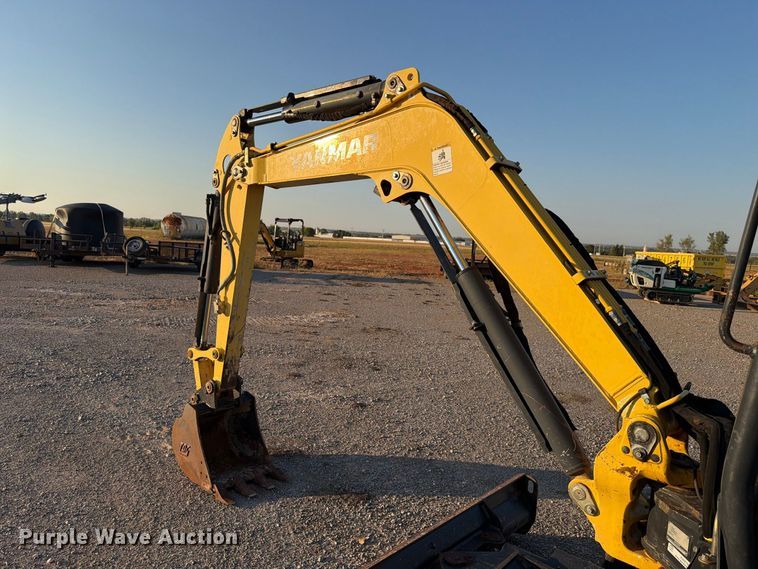 image for item EW8780 2017 Yanmar VIO35-6A mini excavator
