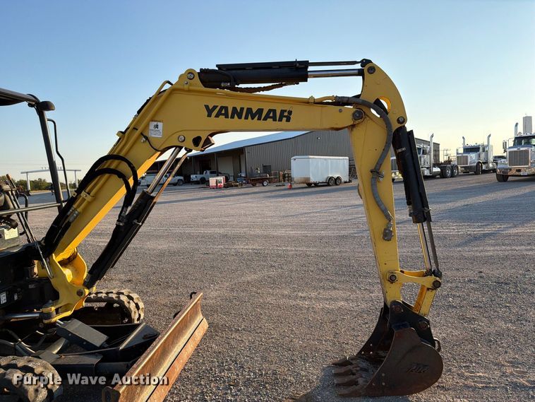 image for item EW8780 2017 Yanmar VIO35-6A mini excavator