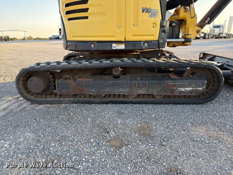image for item EW8780 2017 Yanmar VIO35-6A mini excavator
