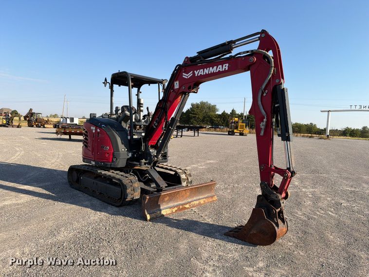 image for item EW8781 2021 Yanmar SV40 mini excavator