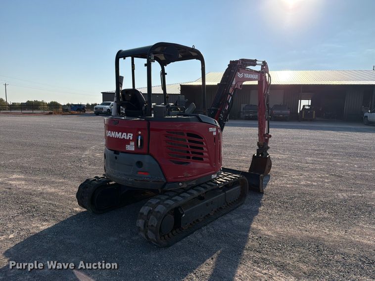 image for item EW8781 2021 Yanmar SV40 mini excavator