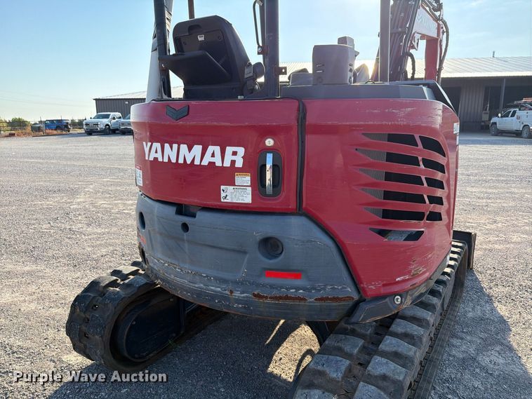 image for item EW8781 2021 Yanmar SV40 mini excavator
