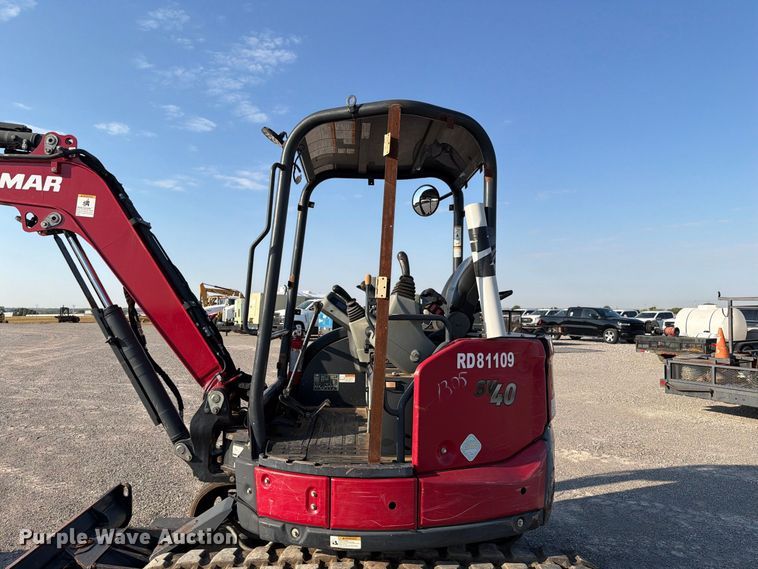 image for item EW8781 2021 Yanmar SV40 mini excavator