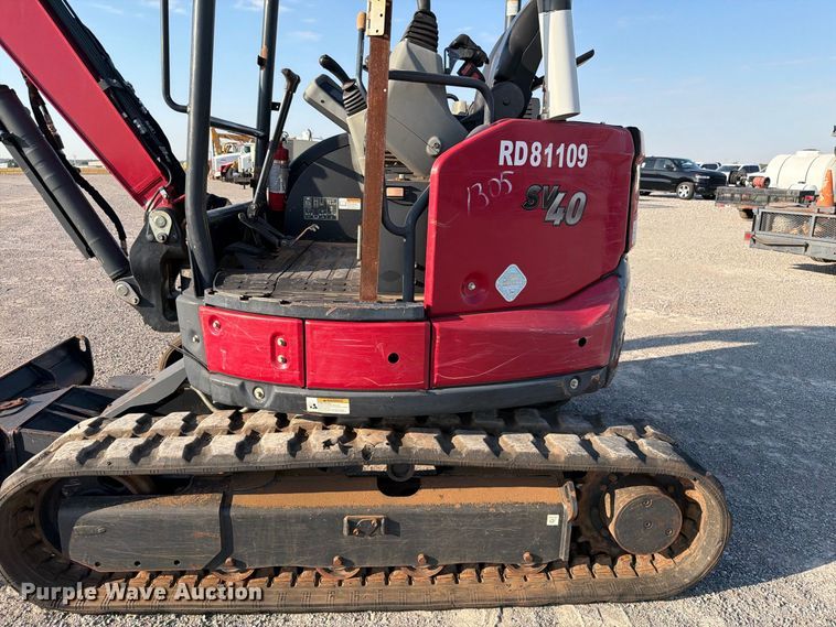 image for item EW8781 2021 Yanmar SV40 mini excavator