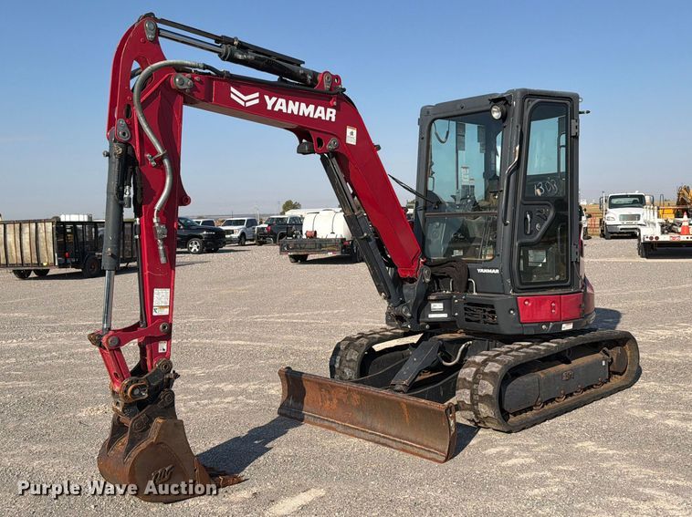 2021 Yanmar SC40 mini excavator